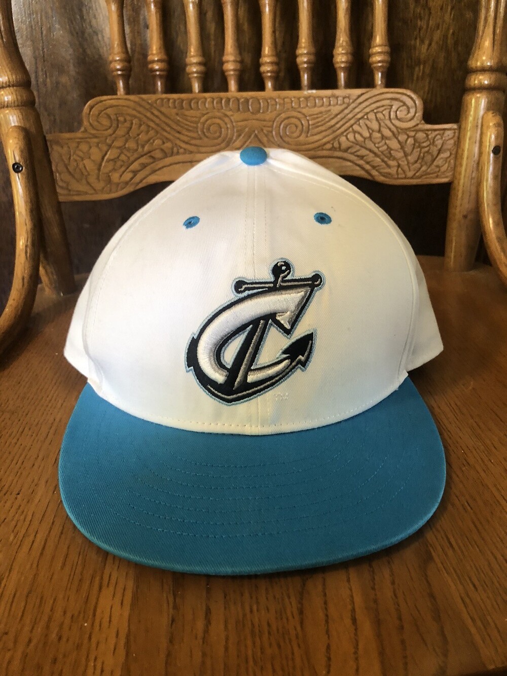Columbus Clippers Adult Adjustable Strapback White Hat Baseball Cap 47 Brand
